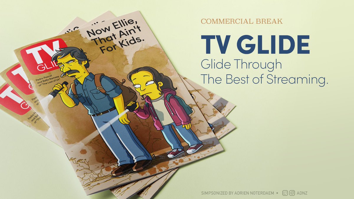 ADNz's tweet image. #TLOU #Simpsonized