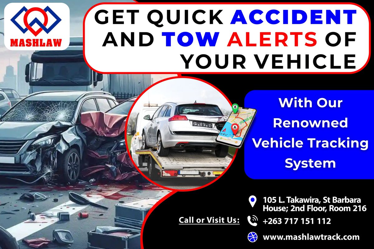 It's a new week!!!Our system is user-friendly, accurate, and will save you time and money in the long run. So ditch the outdated methods and upgrade to Mashlaw Track today!
#GPSTracker #ZimCars #ZivaKuneMotaYako