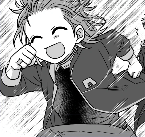 比較的楽しそうな首席 