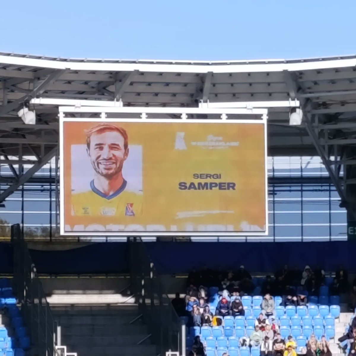ssamperfans's tweet photo. Abans del partit del dissabte contra el Widzew Łódź a l'Arena Lublin ⚽ // Antes del partido del sábado contra el Widzew Łódź en el Arena Lublin ⚽ // Before Saturday's game against Widzew Łódź at the Arena Lublin ⚽ #poland #motorlublin #sergisamper #samperisme #ekstraklasa https://t.co/rx8zifDXhC