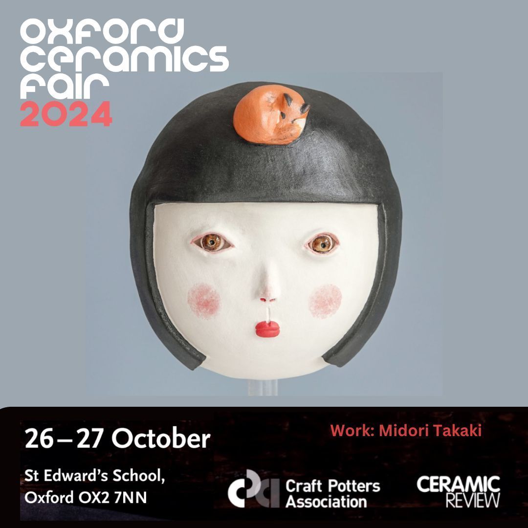 ➡ OCF | ONLY 5 DAYS LEFT TO GO -  oxfordceramicsfair.com 

Midori Takaki:
The wonders and beauty of the nature are main force of my creativity. Terrestrial and celestial phenomena engulf my imagination. They used to sweep me away. Now I embody them in sculptures.