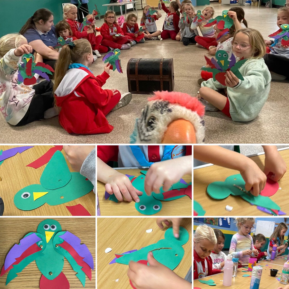 Pirate 🏴‍☠️ parrot 🦜 fun 🌈