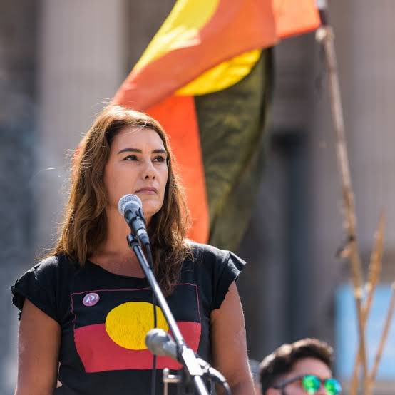 They say that one voice has the power to transform a room, but it also takes remarkable courage to speak up when that room is filled with powerful people.

Today, Lidia Thorpe did just that. 👏🏼 👏🏼

“You are not our King,” she said.

And I stand with Lidia on that one. 👆🏼
