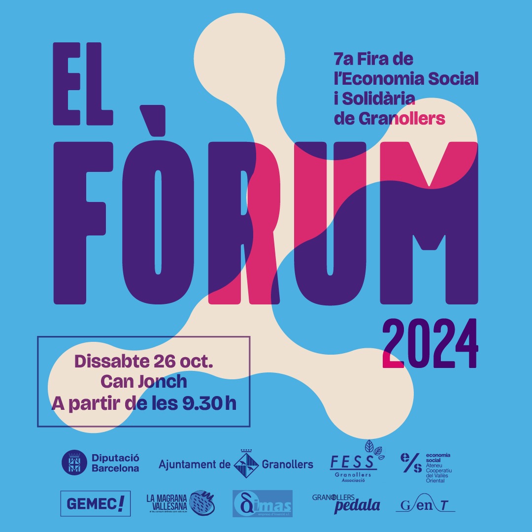 📣 Us esperem aquest dissabte 26 d'octubre a <a href="/CanJonch/">CanJonch.CC Pau</a> per demostrar que l'ESS del Vallès Oriental suma i no s'atura! ✊

☝️ Si sou cooperativa, entitat, col·lectiu o simplement voleu venir a treure el cap, teniu una cita a #Granollers!