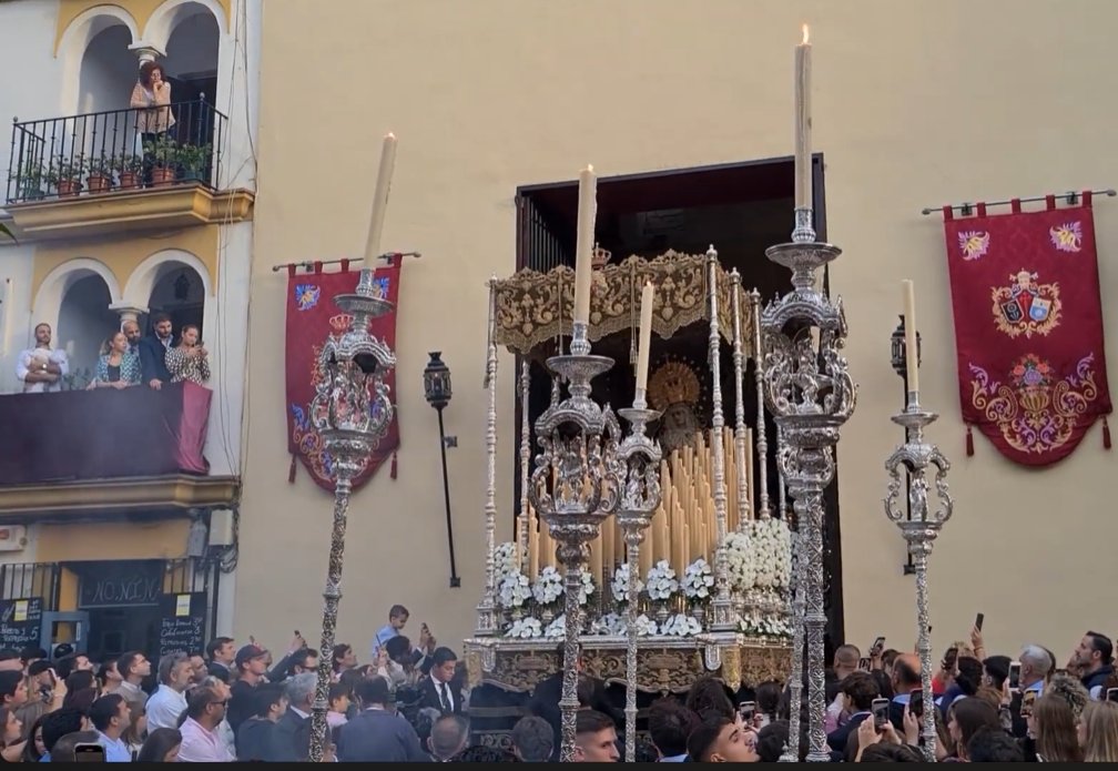 Vídeo de la Salida de de Nuestra Señora de la Soledad para participar en la Procesión Magna de Jerez 2024