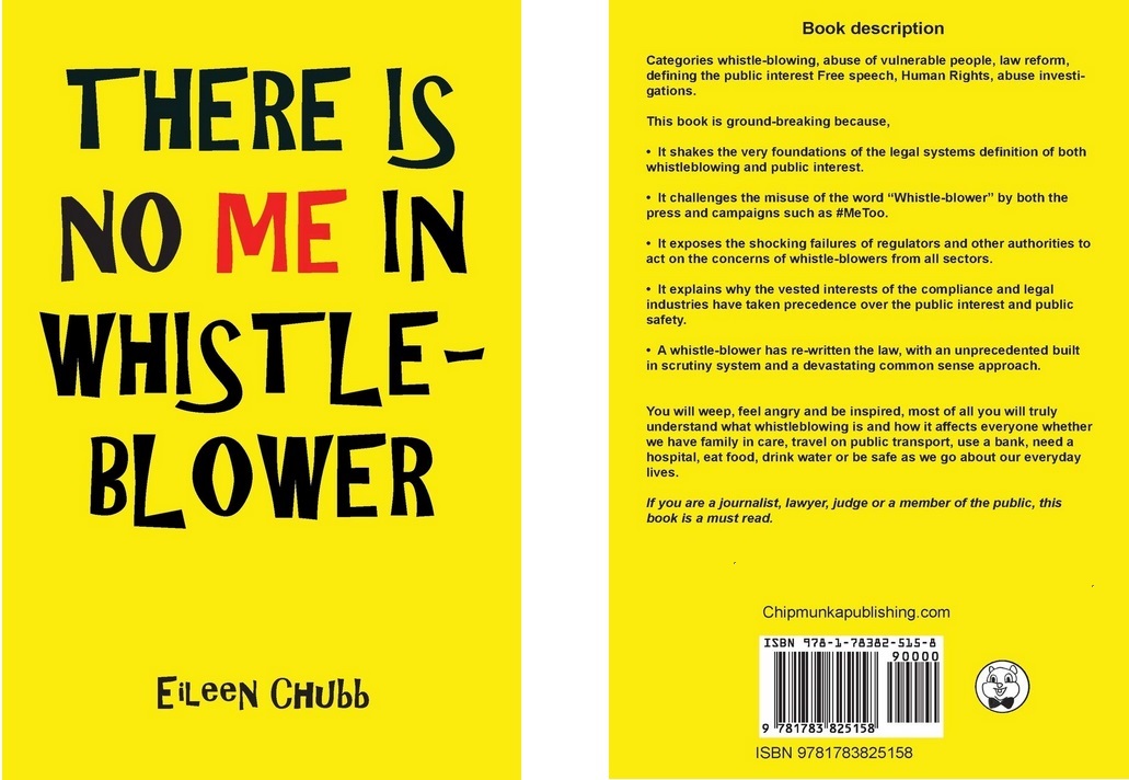Whistler_News's tweet image. A good book on #whistleblowing and what&apos;s needed: #EdnasLaw. You won&apos;t hear of it at #WhistleblowingAwarenessWeek #WBAW24 #WBAW - in fact the Director/secretariat of #APPG on #Whistleblowing tried #SLAPP to remove it. That failed so they made false allegations to @ChtyCommission