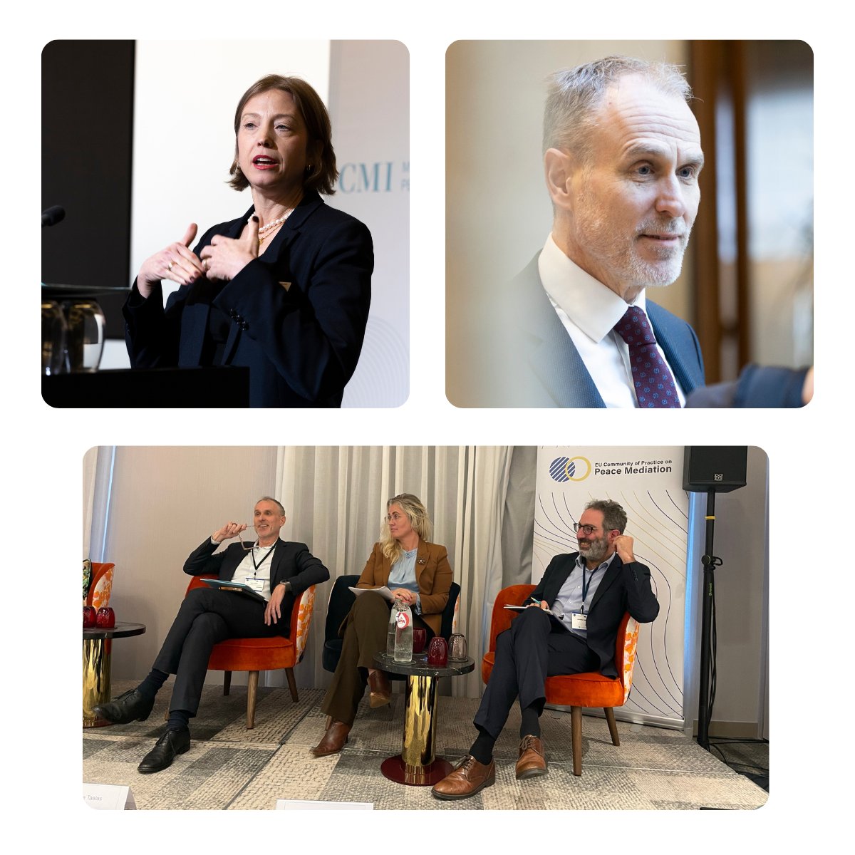 CMI – Martti Ahtisaari Peace Foundation (@cmioffice) on Twitter photo The EU Community of Practice on Peace Mediation (22-23 Oct, Brussels) will address key issues and contribute to EU mediation policy. CMI will host two panels, with CEO <a href="/JanneTaalas/">Janne Taalas</a> and Head of EU Affairs <a href="/JibsJoensson/">Jibecke Jönsson</a> attending. Follow us for updates! <a href="/eu_eeas/">European External Action Service - EEAS 🇪🇺</a> The EU Community of Practice on Peace Mediation (22-23 Oct, Brussels) will address key issues and contribute to EU mediation policy. CMI will host two panels, with CEO <a href="/JanneTaalas/">Janne Taalas</a> and Head of EU Affairs <a href="/JibsJoensson/">Jibecke Jönsson</a> attending. Follow us for updates! <a href="/eu_eeas/">European External Action Service - EEAS 🇪🇺</a>