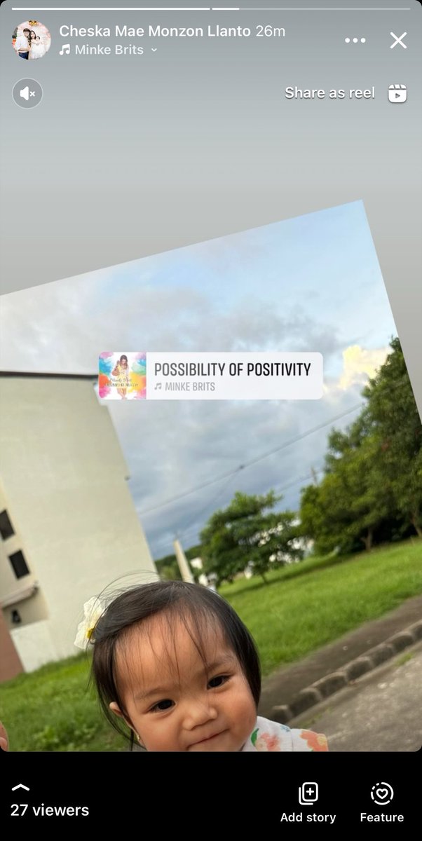 cesmonzon's tweet image. Ang husay mag myday ng bebe 😂