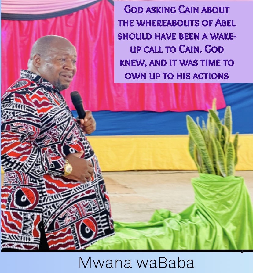 pastorchinyama's tweet image. Cain took his brother’s life and then resents being held accountable for that brother’s whereabouts. #brother #accountability #brethren