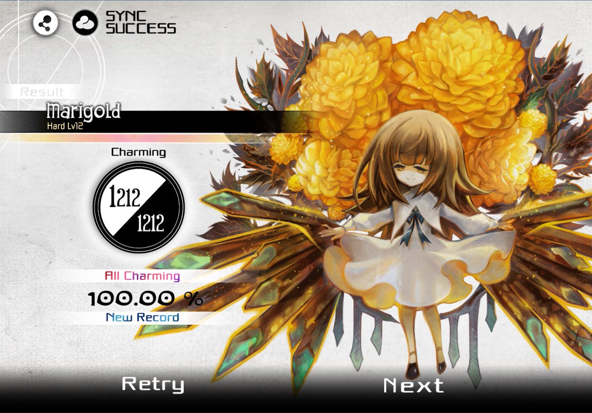 Meitner11862219's tweet photo. Marigold
Hard 12
AC！！！！！！！！！！

#Deemo https://t.co/EOT8zkWHXH