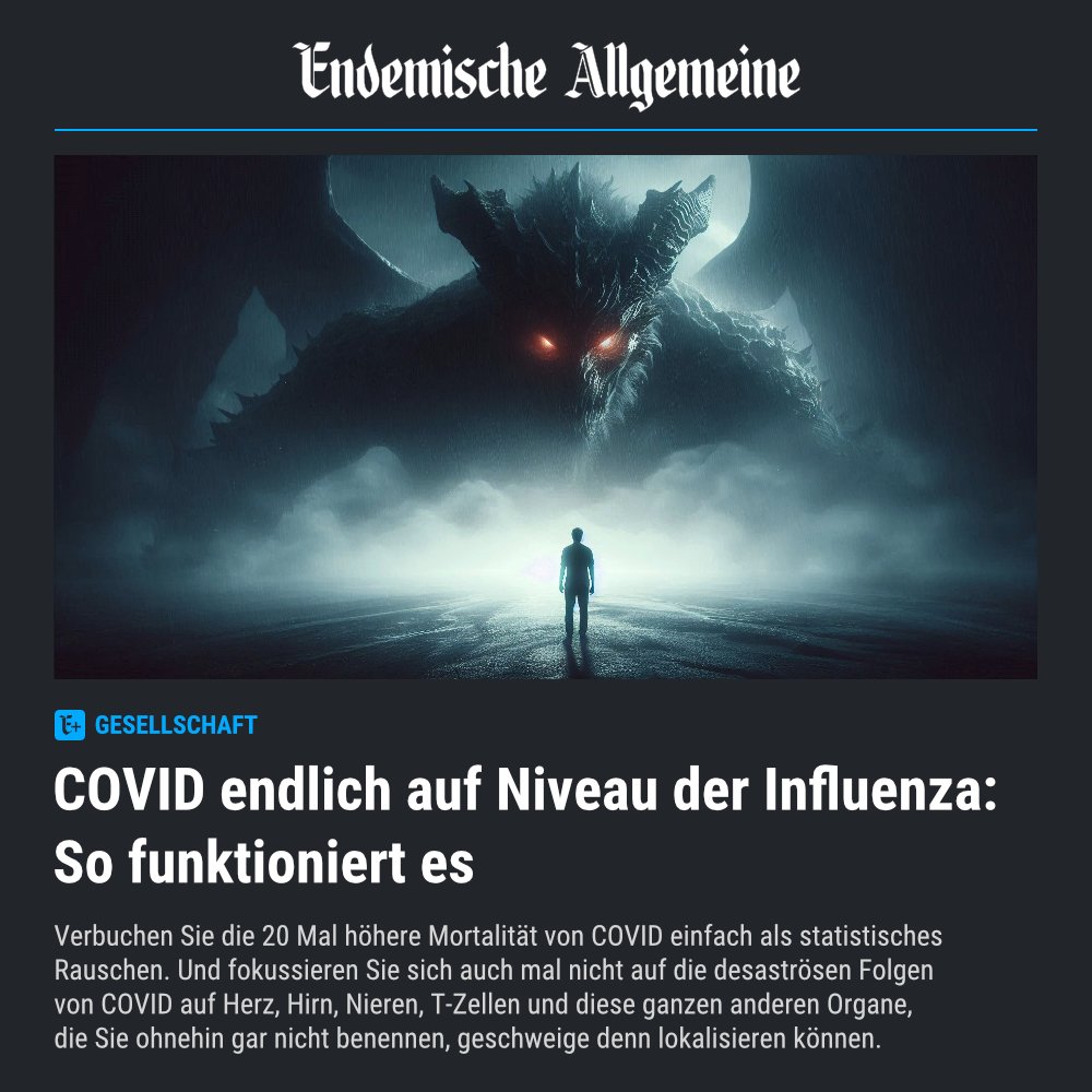 DieEndemische's tweet photo. #Covid #LongCovid #Pandemie https://t.co/HHrGf0k94A