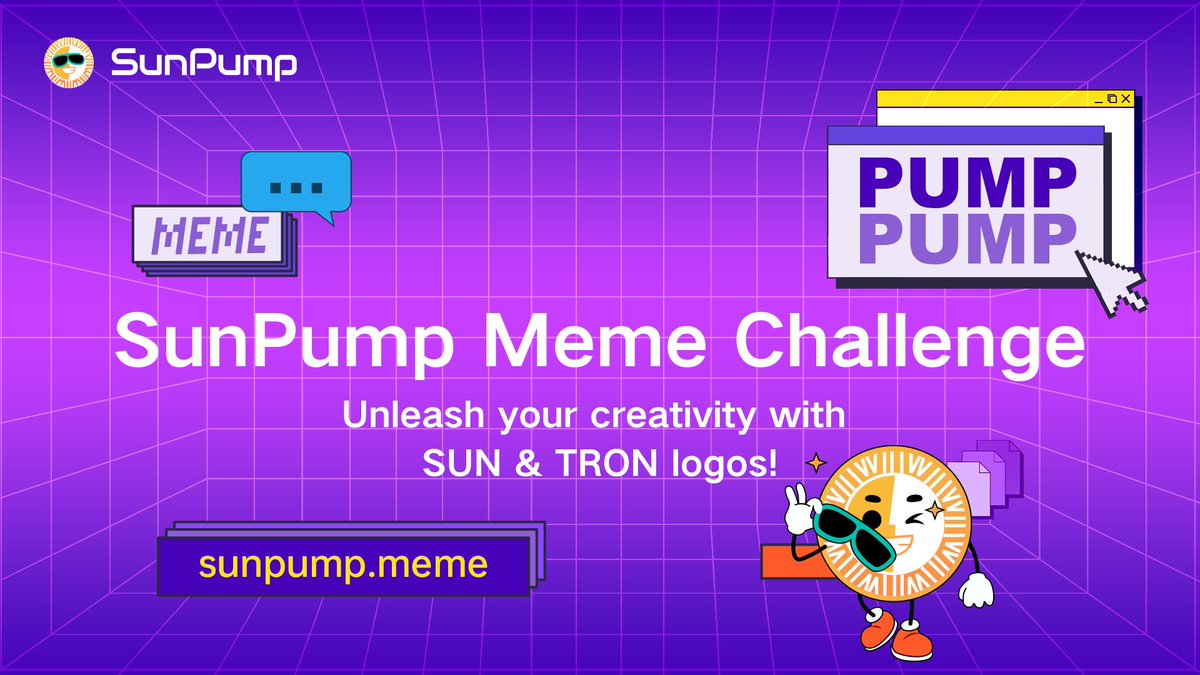 OfficialSUNio's tweet photo. 🌟 Get ready for the new round of the SunPump Meme Challenge! 🌟

It’s time to unleash your creativity! 🎨 Your mission: create an original #meme featuring both the #SunPump and #TRON logos and post it on Twitter.

🗓️ The challenge runs for two weeks, ending on Nov 4th at 2 PM UTC. The @sunpumpmeme account will engage with the impressive content along the way!

🏆 Winning Criteria: Post your original meme with the hashtag #TronMemeSeason and tag us. The post with the highest total number of comments and retweets that meets the participation requirements will be crowned the winner!

✨ The winning meme will receive an official retweet and be pinned to our homepage for 24 hours!

Let the meme-making begin and make new waves in this #TronMemeSeason!

#ToTheSun #PumpItUp