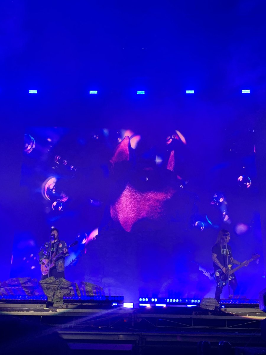 breaksoverin45's tweet image. Now how am i supposed to go back to normal after tonight. Fall Out Boy forever