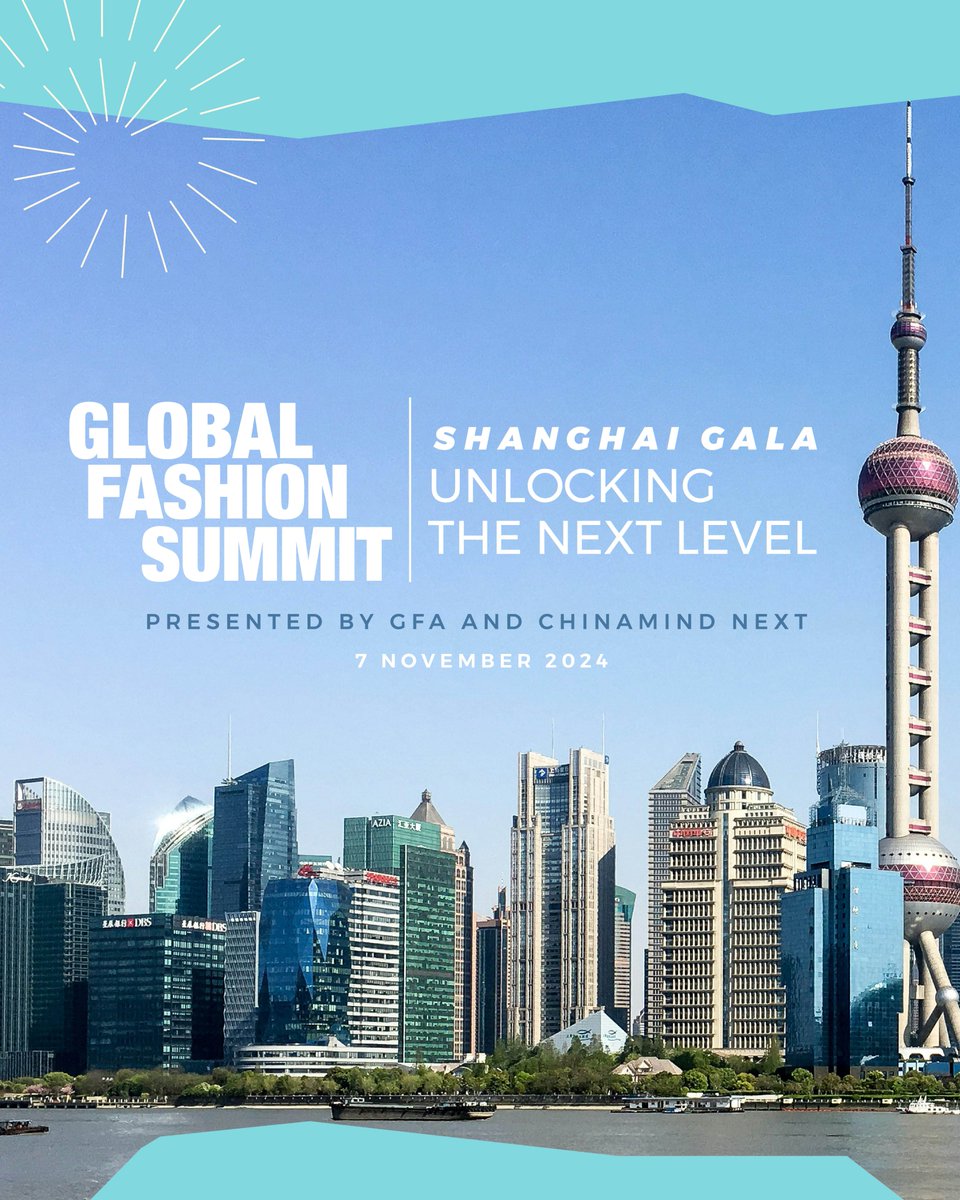 For the first time, Global Fashion Summit is heading to China!

Presented by Global Fashion Agenda and Chinamind NEXT, the event will gather local and international stakeholders for an evening of impactful panel discussions and a celebratory dinner.