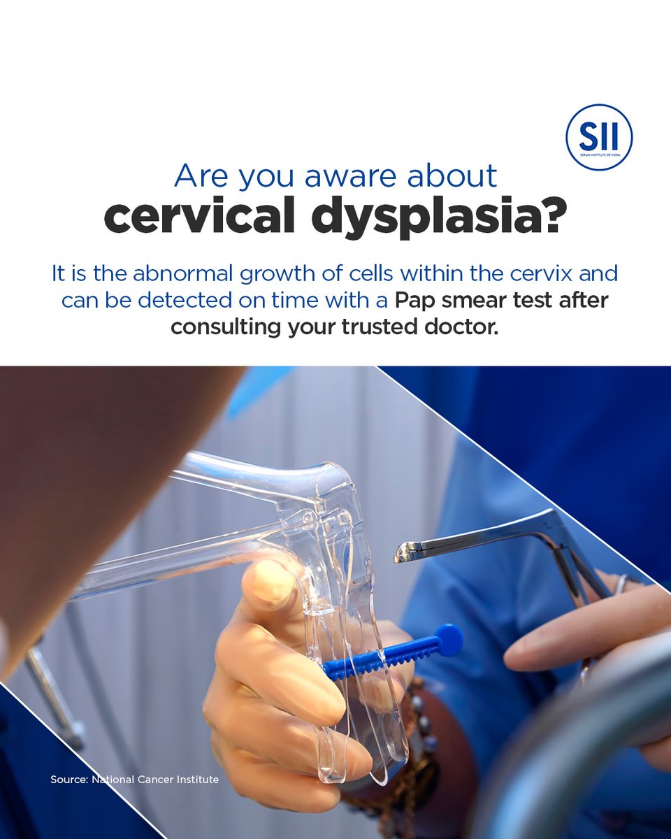 SerumInstIndia's tweet photo. Including a Pap smear test in regular health check-ups is important for reducing potential health complications and maintaining overall well-being.
#SerumInstituteOfIndia #PapSmearTest #HealthCheckUps #PapSmearTest #DoctorConsultation https://t.co/5XPeNfOY0a
