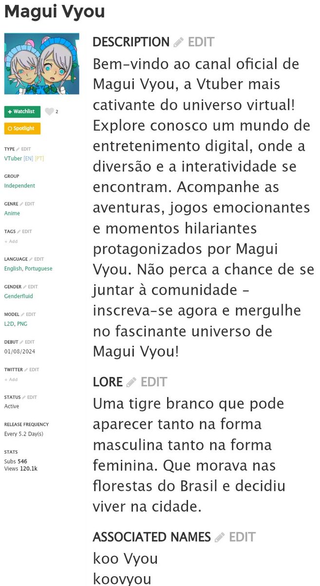 KooVyou's tweet photo. @realityappvoice Oii🩵
Eu sou a Magui Vyou!
Sou vtuber BR iniciante nas redes sociais,mas sou veterana no reality app.
Aqui abaixo estão algumas das minhas redes sociais, espero que gostem 🩵
Eu vou amar receber vocês !🩵 https://t.co/vnUOYb7Ovm