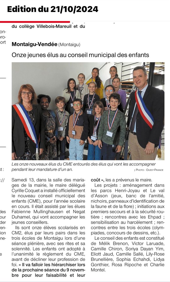 Ecole St Jean-Baptiste, Ensemble Carlo Acutis (@baptisteecole) on Twitter photo 