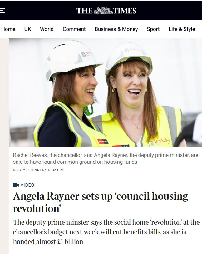 Angela Rayner plans to double council house building.

Laudable. But...

- Who will build the houses?
- What powers will they need?
- Where will materials come from?
- And crucially, who are these houses for?

Why Labour will fail on housing:
sdp.org.uk/sdptalk/why-la…