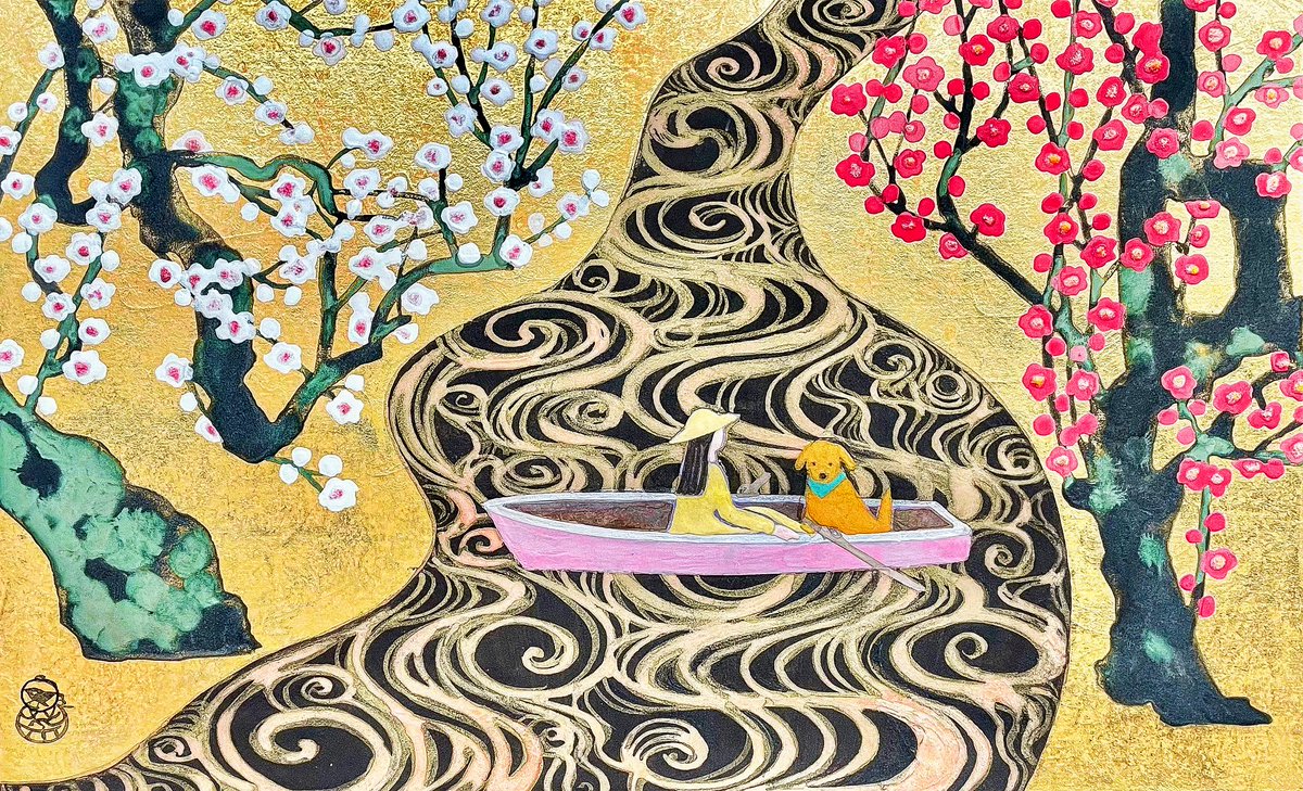 展示のおしらせ🕊️
名作REBORN展🖼️
2024年10月23日(水)→29日(火)
最終日は16時閉場
会場 松坂屋上野店 7階アートギャラリー
私は尾形光琳の作品を元に制作いたしました🎨
ご高覧いただけましたら嬉しいです☺️