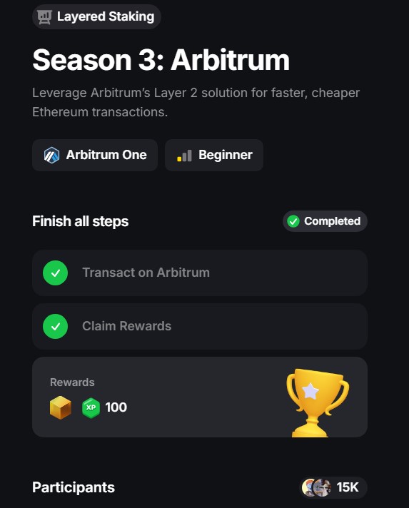 0xmacaroni's tweet photo. 🔥Làm 2 bước đơn giản để săn airdrop 2 từ $ARB, layer-2 top đầu hệ #ETH. Sóng L2 sắp đến rồi ae
Anh em nào đang hold $ARB vào làm để tăng cơ hội nhận air từ nhà #ArbitrumChain nhé
🔰 Làm task Arbitrum trên #Layer3
https://t.co/xynjCIFEXB
🔰Stake ARB và Delegate trên Taylly, vote for validator
https://t.co/9LIrmxQ6AI
🔰Thực hiện nhiều giao dịch trên mạng lưới và tăng volume thông qua các Dex và cầu ETH từ các chain khác đến ARB .
- https://t.co/q19FZa9a4S
- https://t.co/P2UsTT6V1U
Chúc ae may mắn với kèo này nhé🚀🚀