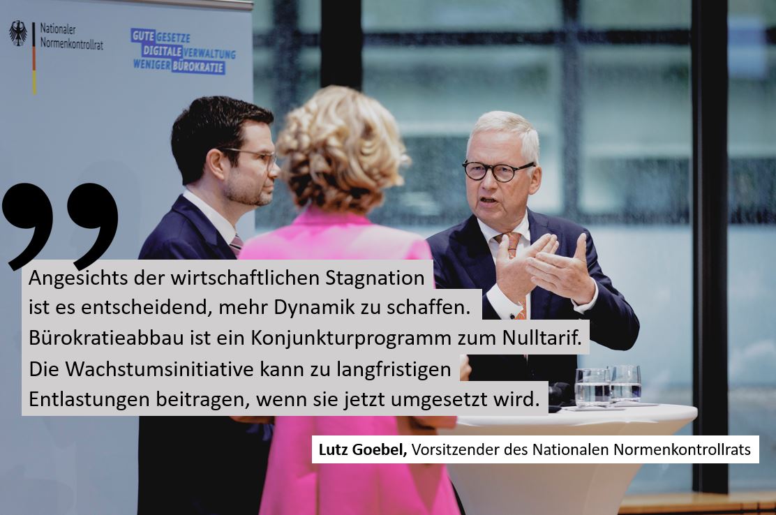 55 Vorschläge des #NKR für das erste Jahres-#Bürokratieentlastungsgesetz im Rahmen  der #Wachstumsinitiative📉🚀Wir haben aus den im #BEGIV unberücksichtigten Vorschlägen der Länder- und Verbändebeteiligung geeignete Maßnahmen identifiziert.👉📑normenkontrollrat.bund.de/Webs/NKR/Share…