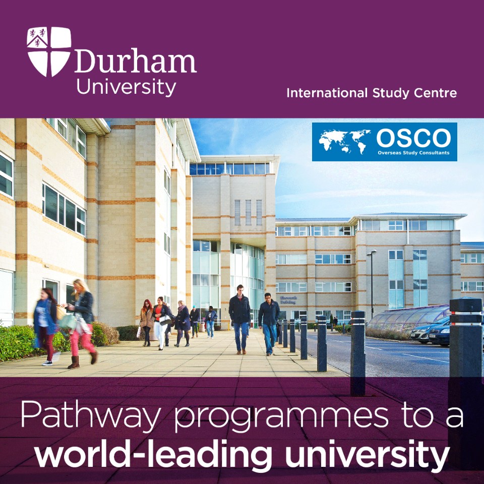 Study_in_Oz's tweet photo. Kuliah program Bachelor of Business di Durham University dimulai dari Foundation Program in Business di Durham University ISC. #studyinuk #kuliahdiinggris #mbapratama #osco #durhamuniversity https://t.co/ils130bO8C