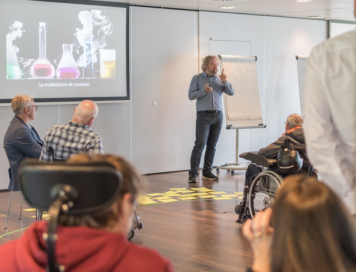 LeVortexCreatif's tweet image. @levortexcreatif au service de l&apos;innovation sociale, pour Fondation Foyer Handicap! 30 personnes réinventent l&apos;inclusion sociale dans un programme immobilier