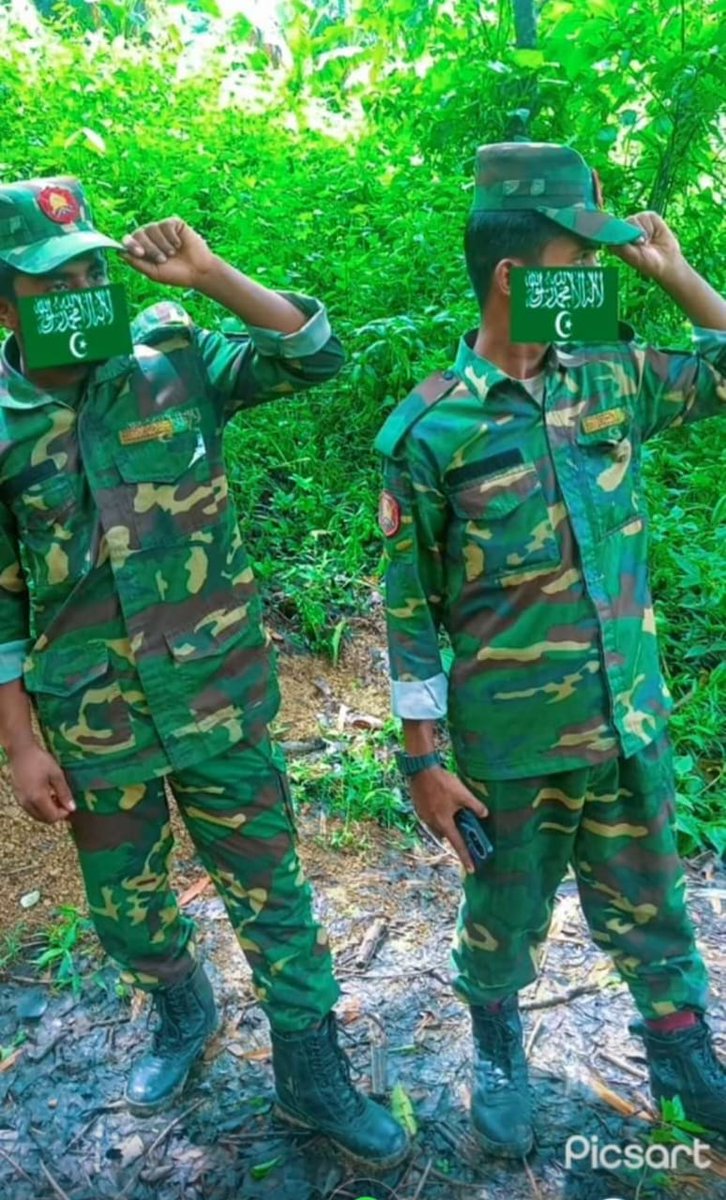 traditiona19869's tweet photo. The terrorist #AA will be caught up soon with their committed crimes. Response are coming soon bilateral of Rohingya and Myanmar regime.......... https://t.co/9s9PY96il0