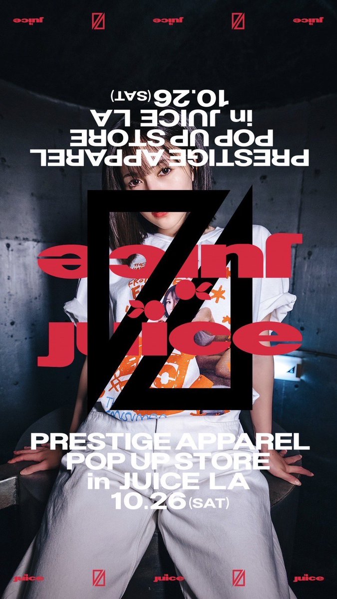 PRESTIGE APPAREL will hold a special popup at JUICE STORE LOS ANGELES in Los Angeles, USA.

▶Meet &amp; Greet Schedule Remu Suzumori &amp; Edison Chen
10/26（sat）Remu Suzumori &amp;Edison Chen13:00-17:00

JUICE LOS ANGELES
684 Mateo St, Los Angeles 90021 

https://t.co/QBJm6mPVxi https://t.co/47JmLE6TWF