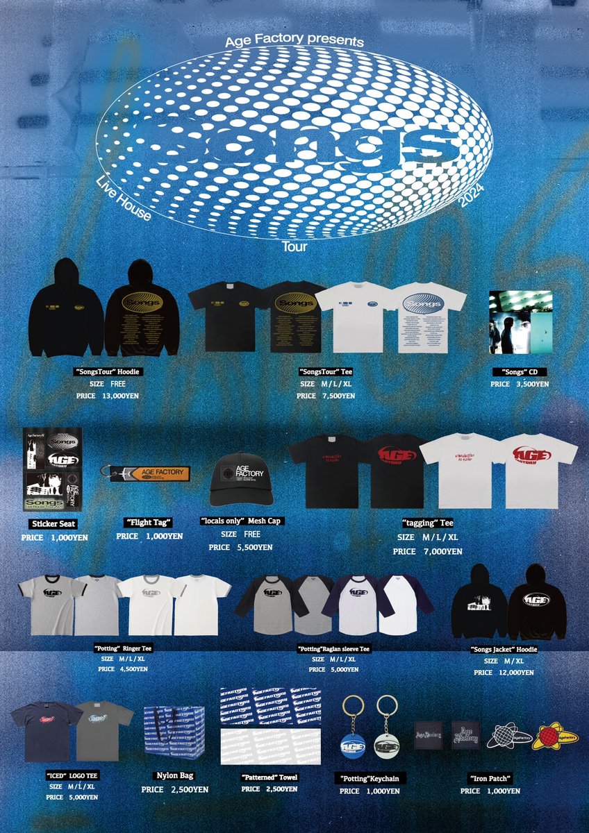 Tomorrow Age Factory presents 「Songs」 Live House Tour 2024 16