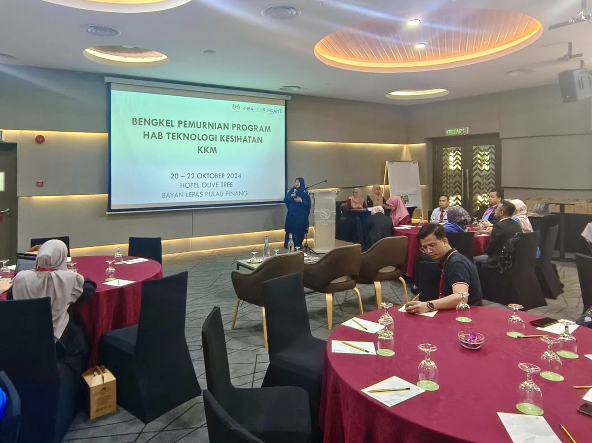 myMRANTI's tweet photo. The HealthTech Hub workshop has kicked off with 7 public hospitals sandboxing health tech innovations for real-world data & feedback. A game-changer for NTIS-supported commercialisation!
Read more about it on our LinkedIn page!
#TiPM #MRANTI #NTIS #MaHTAS https://t.co/NinvK5WYbE