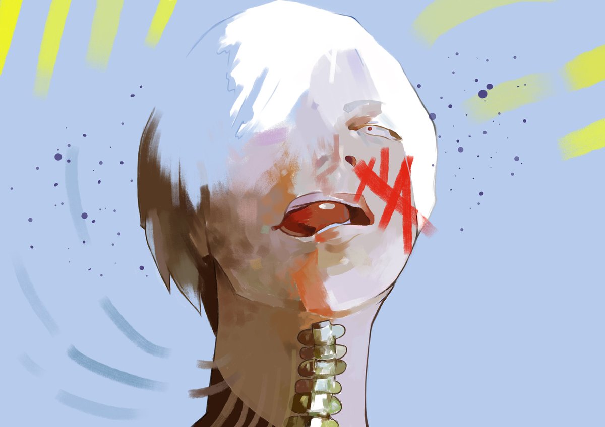AmirMohamm87429's tweet photo. I kinda feel bad for this. It didn't turn out like I imagined, but I can't say I hate it
Again, it turned out blue

#digitalart #Digitalx #NFT #NFTs https://t.co/FUpiypiCfU