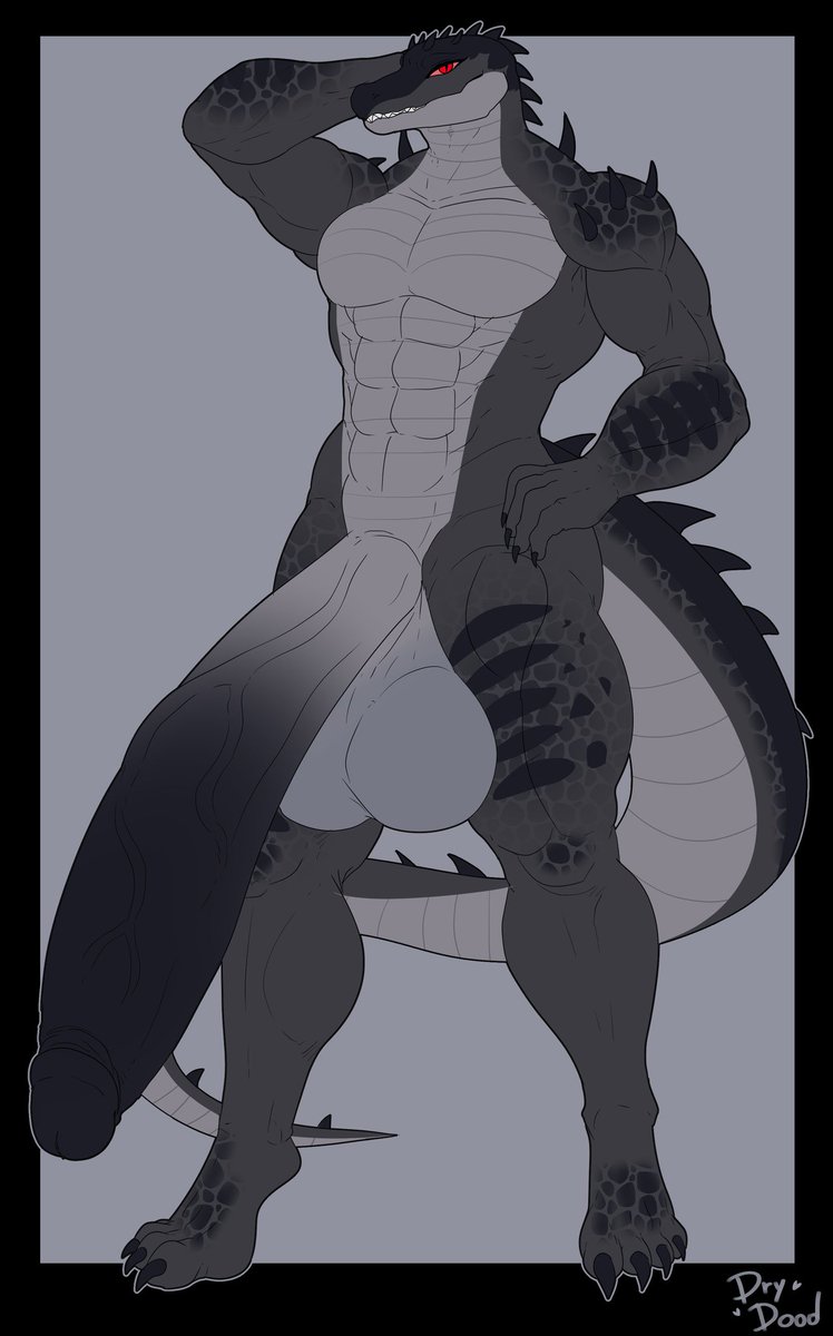 Nate the croczilla (angry and depressed) tweet media