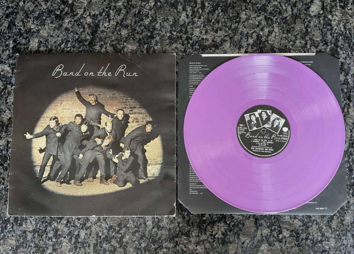 Holland’s rare LP for band on the Run