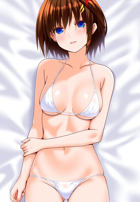 白ビキニはやてさん 