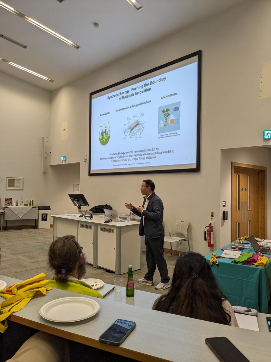 NEUK_SynBio (@neuk_synbio) on Twitter photo ๐คฏFantastic event at <a href="/NorthumbriaUni/">Northumbria Uni</a> with Prof. Chao Zhong on Synthetic Living Materials! Exciting ideas, lively discussions, and maybe a little too much wine ๐ท. See you at the next one!
#UniofNewcastle #Bio_Buildings #ICO2S #SciencesNCL #NU_SAgE #CBCB_Newcastle #Merck_lifesci ๐คฏFantastic event at <a href="/NorthumbriaUni/">Northumbria Uni</a> with Prof. Chao Zhong on Synthetic Living Materials! Exciting ideas, lively discussions, and maybe a little too much wine ๐ท. See you at the next one!
#UniofNewcastle #Bio_Buildings #ICO2S #SciencesNCL #NU_SAgE #CBCB_Newcastle #Merck_lifesci