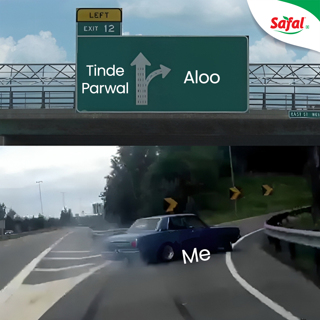 Tinde and Parwal be like – mujhe kyun toda! ​🥲

#Safal #SafalFresh #Memes #Veggies
