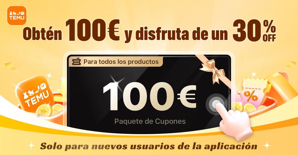 ⭐️Haz clic en el enlace temu.to/k/epv671rao2r para obtener un kit de cupones de 💰100€. 
¡Otra sorpresa para ti! ¡Haz clic en temu.to/k/ekhq7chcx8m para ganar dinero conmigo juntos🤝!