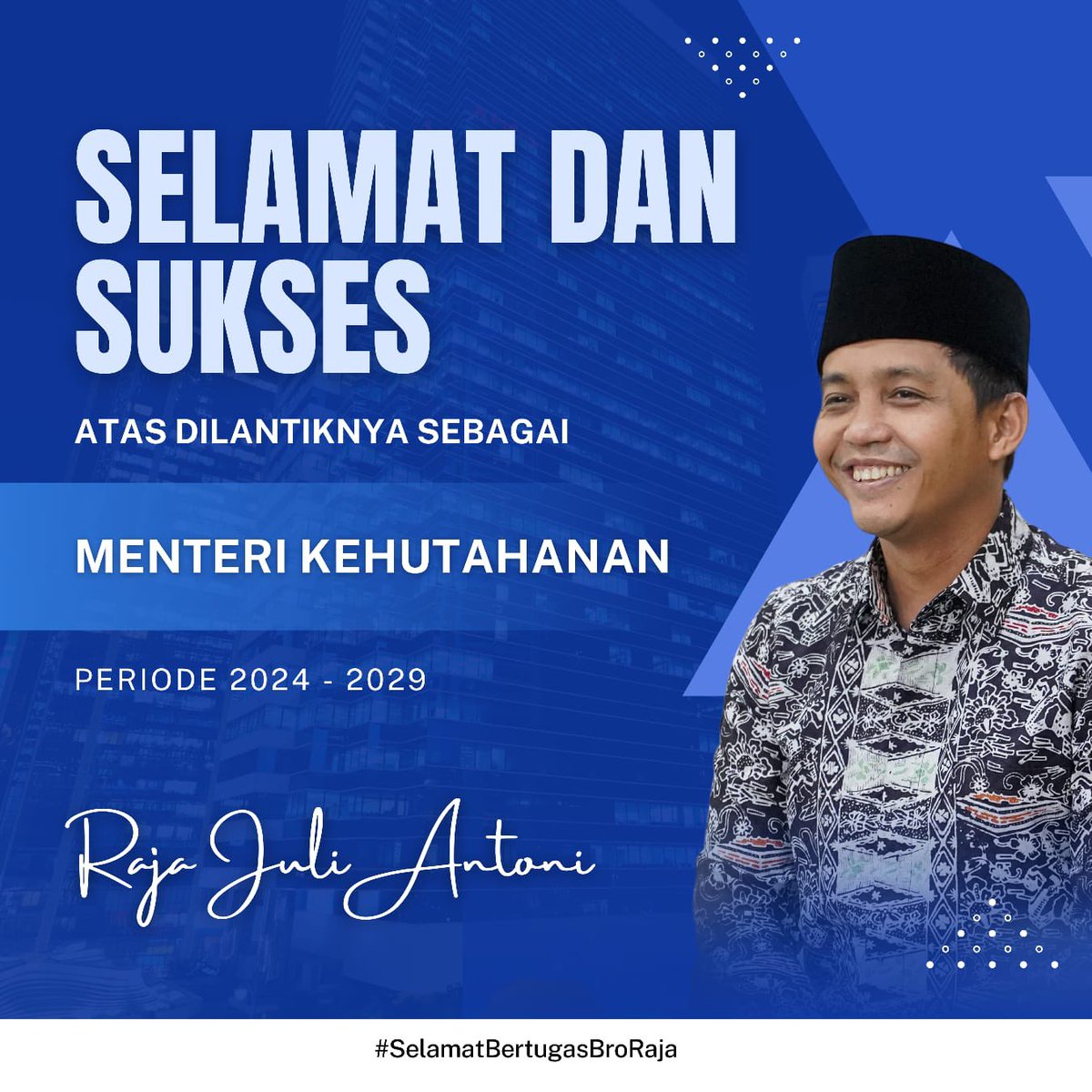 Apa yang kita alami dalam pertemanan lebih dari 10 tahun ini terkadang melelahkan dan menjengkelkan, namun itulah yang membuat persahabatan kita mempunyai nilai keindahan.

Selamat saudaraku.. <a href="/RajaJuliAntoni/">Raja Juli Antoni, MA., Ph.D.</a> 
#SelamatBertugasBroRaja