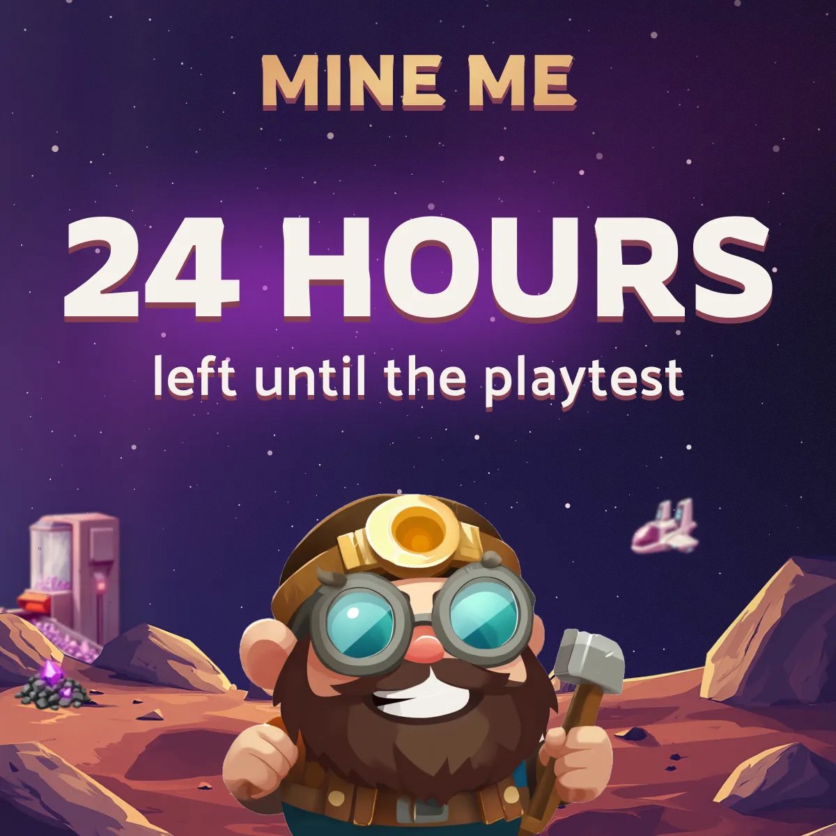 mine_me_app's tweet photo. The MINE ME test starts tomorrow! 😍 Don’t miss your chance to be among the first to earn with our token!

#MineMe #PlayToEarn #CryptoRewards https://t.co/AVwuwenSyv