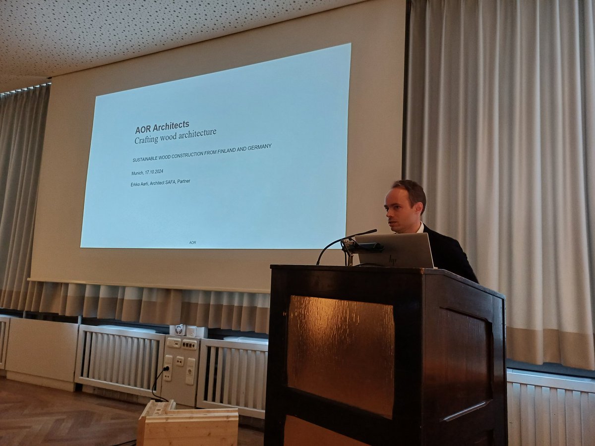 Petri Heino (@puuromoottori) on Twitter photo Great event in Münich last week org. by <a href="/BusinessFinland/">Business Finland</a>. Europe is moving towards #climate friendlier #building with #wood regulation. #masstimber part of the solution. Moderated by R. Pawlitschko, feat. mm. @MattiKuittinen, Sandra Schuster, AOR Architects, hirsitaloteollisuus.. Great event in Münich last week org. by <a href="/BusinessFinland/">Business Finland</a>. Europe is moving towards #climate friendlier #building with #wood regulation. #masstimber part of the solution. Moderated by R. Pawlitschko, feat. mm. @MattiKuittinen, Sandra Schuster, AOR Architects, hirsitaloteollisuus..