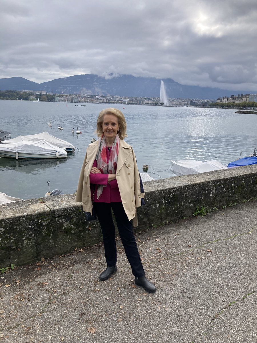 MVilallonga's tweet photo. Abans de dinar-hi el cel era gris i no es podia veure ni el Salève pelat, ni el Montblanc. Havent dinat La perle du lac presentava un aspecte lluminós. No hi vam trobar la dama del Leman, de qui Mercè Rodoreda va prendre els ulls per donar-los a Teresa Goday de Valldaura. https://t.co/FEynp7pH7G