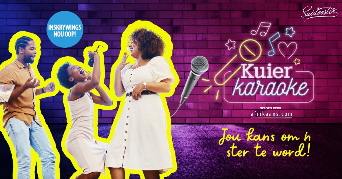 Kuier Tydskrif (@kuierofficial) on Twitter photo GEBORG: Hier kom ’n ding! As jy hou van sing, goed is daarmee, of selfs net hou van ’n lekker karaoke-uitdaging, beter jy die volgende uitgawe kry – op die rak van 18 Oktober. Moet dit nie misloop nie! netwerk24.com/netwerk24/Kuie… #KuierKaraoke <a href="/afrikaansdotcom/">Afrikaans.com</a> <a href="/suidoostertv/">Suidooster</a> GEBORG: Hier kom ’n ding! As jy hou van sing, goed is daarmee, of selfs net hou van ’n lekker karaoke-uitdaging, beter jy die volgende uitgawe kry – op die rak van 18 Oktober. Moet dit nie misloop nie! netwerk24.com/netwerk24/Kuie… #KuierKaraoke <a href="/afrikaansdotcom/">Afrikaans.com</a> <a href="/suidoostertv/">Suidooster</a>