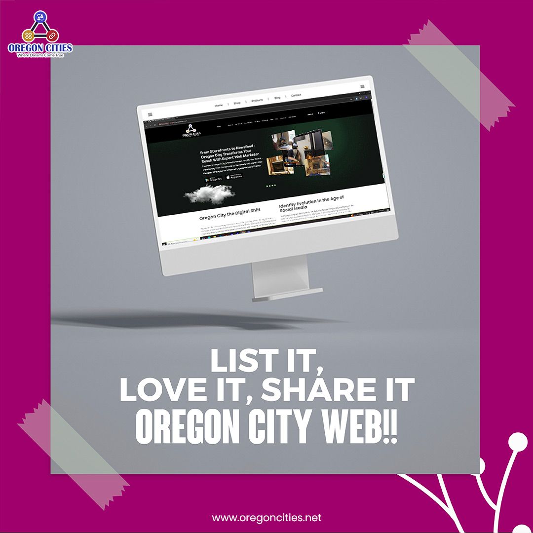 Oregon_cities's tweet photo. Oregon City Web offers a space where businesses and individuals can list, share, and grow together. It’s your ultimate hub for promoting services.

List, Share, Engage!

https://t.co/nEbbrThfoN

#oregoncities #Marketing #social #Lead #trendy #creativity #authors #LoveIslandUSA https://t.co/k803aGEmBV