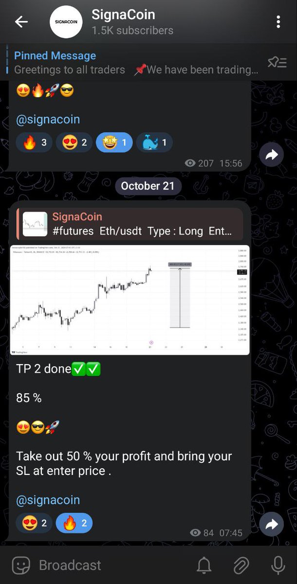 When everyone is selling, you buy, and when everyone is buying, you sell 😎🚀😍

85 % profit

#beforeafter 
#ETH 
#Ethereum 
<a href="/VitalikButerin/">vitalik.eth</a>

t.me/SignaCoin