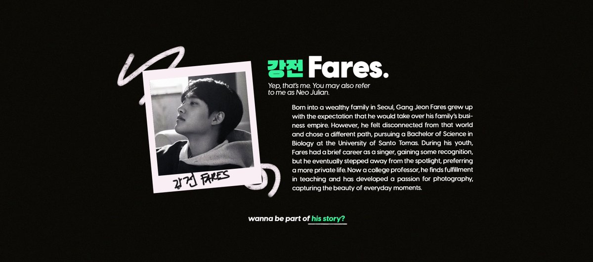 versfares's tweet image. ㅤ          
                
                𝗚𝗲𝘁 𝘁𝗼 𝗸𝗻𝗼𝘄 𝗵𝗶𝘀 𝘀𝘁𝗼𝗿𝘆!
                Like/RT to be mutuals.
ㅤ
  ㅤ