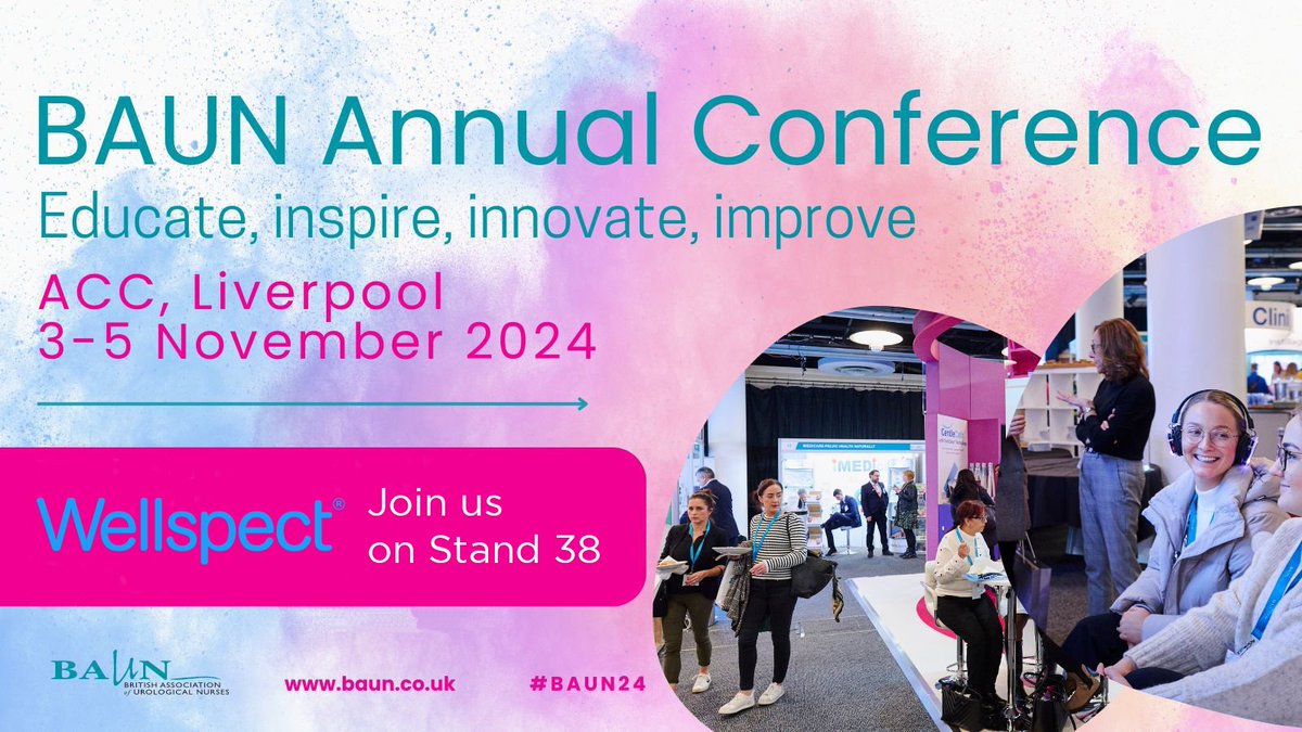 The BAUN Annual Conference 2024 is only two weeks away. Get ready to join us on Stand 38 to learn more about our LoFric and Navina product ranges. Find out more here - Products for bladder and bowel care - bit.ly/46Dr3Y3
#BAUN24 #UrologyNurse #LoFric #Navina #Continence