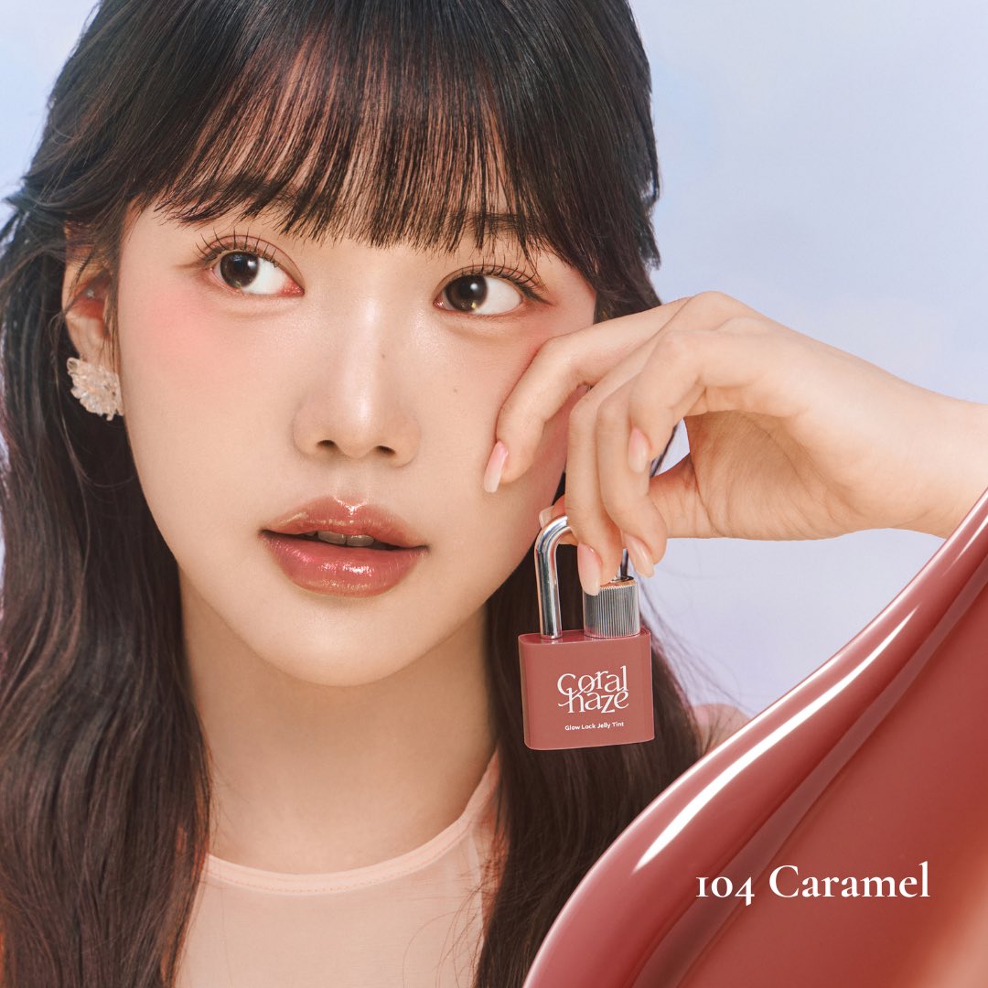 コーラル 𝘕𝘌𝘞] 𝘎𝘓𝘖𝘞 𝘓𝘖𝘊𝘒 𝘑𝘌𝘓𝘓𝘠 𝘛𝘐𝘕𝘛 🧡104 Caramel