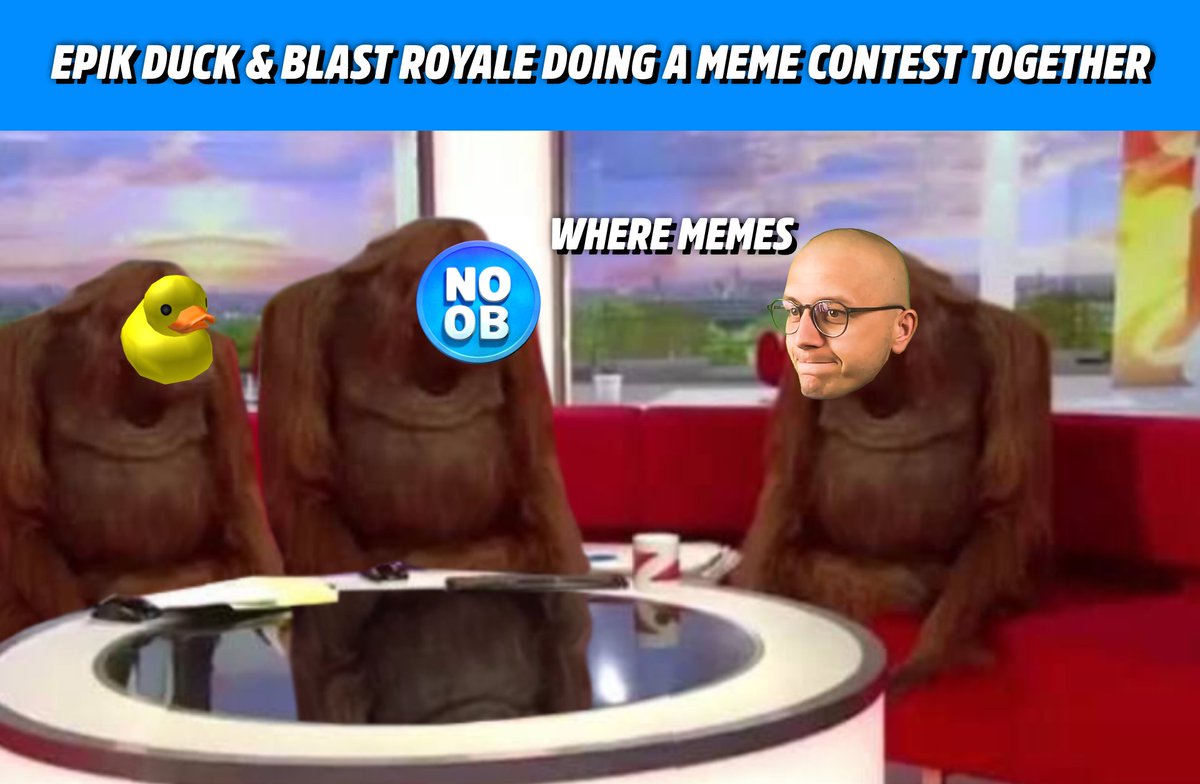 blastroyale's tweet image. GAMING x MEME = $NOOB x $EPIK

Meme competition until Oct 24 with teh one and only @epikduckcoin 🐥

Drop teh best meme
Get 1000 $NOOB

WE ARE HERE TO SAVE YOUR BAGS