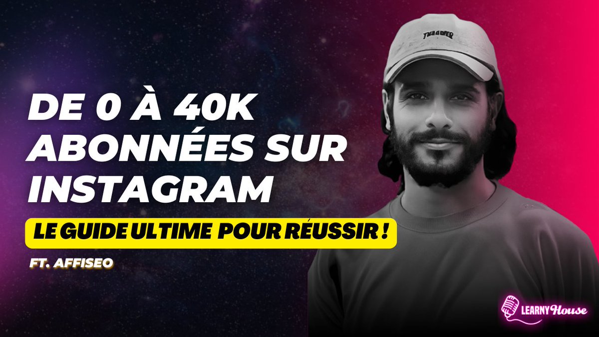 LearnyHouse - 10 & 11 Octobre 2024 ! (@learnyhouse) on Twitter photo 📢 Nouveau Replay Disponible !
Découvrez TOUTES les stratégies d'<a href="/Affiseo_/">Affiseo - Romain Brunel</a> pour percer sur Instagram ! 📱
👉 Voir le replay : youtu.be/rmecLMgoaFw 📢 Nouveau Replay Disponible !
Découvrez TOUTES les stratégies d'<a href="/Affiseo_/">Affiseo - Romain Brunel</a> pour percer sur Instagram ! 📱
👉 Voir le replay : youtu.be/rmecLMgoaFw